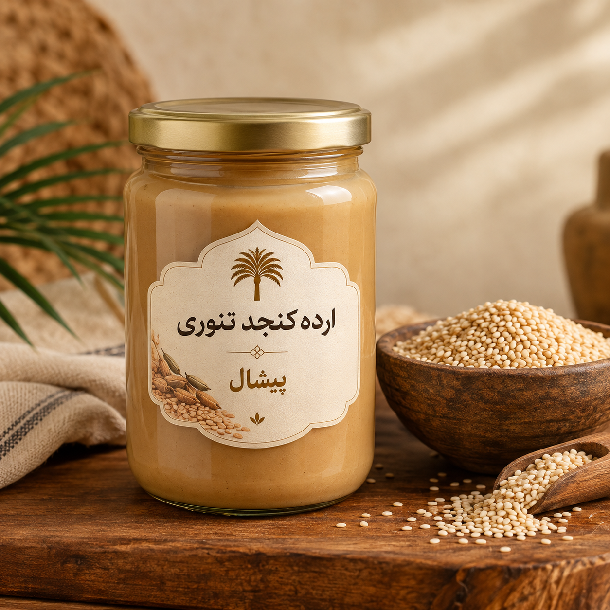 ارده کنجد تنوری